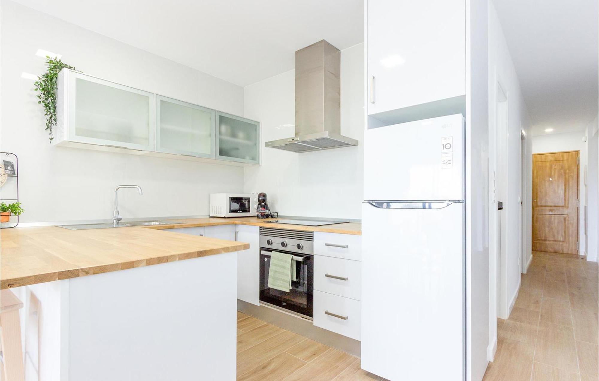 Lovely Apartment In Santa Pola With Kitchen Eksteriør billede